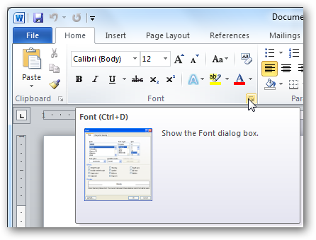 font